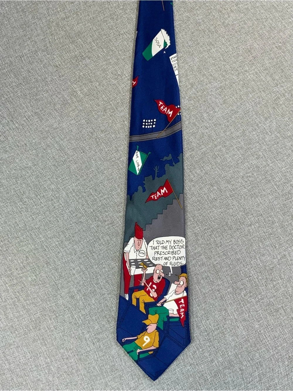 Richard L. Torrey Bench Warmers Football Novelty Silk Tie